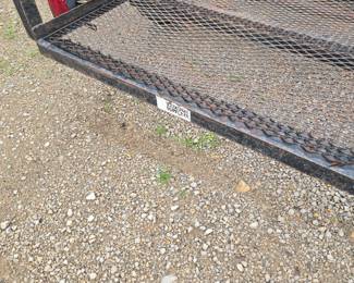 Lawn mower trailer 6 foot tractor supply