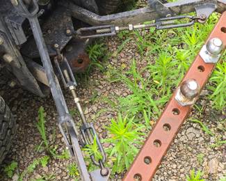 Kubota 4 wheel drive lawn tractor with bucket
