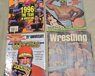 Vintage Wrestling magazines