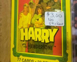 Vintage Harry and The Henderson's cards