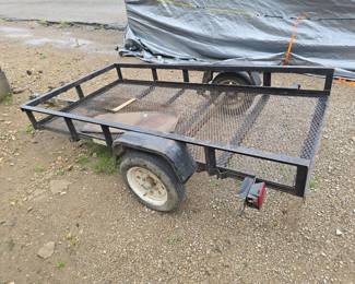 Lawn mower trailer 6 foot tractor supply