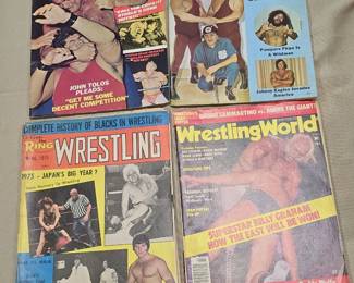 Vintage Wrestling magazines