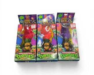 Ninja Turtles troll dolls
