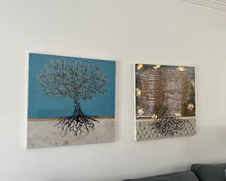 mardi gras tree paintings by christy boutte