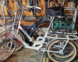 Vintage Peugeot bicycles