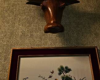 vintage Asian decor