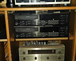 Vintage audio equipment