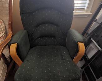 Glider rocker light wood $150