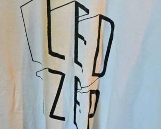 Led zeppelin LED ZEP WHITE T