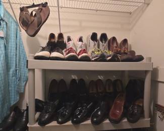 Size 8-9  Florsheim- Cole haan- Hoka-  Johnston & Murphy- Adidas- Nike -Olukai