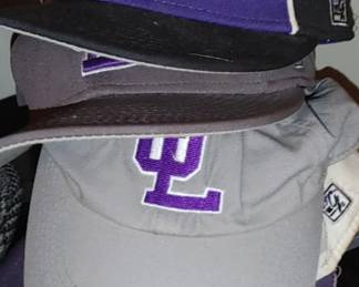 Upson Lee baseball caps located in the master bedroom