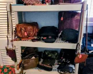Ladies purses and shoes
