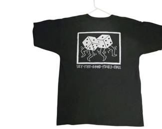 Death Cloak t-shirt is back features a "let the good times roll