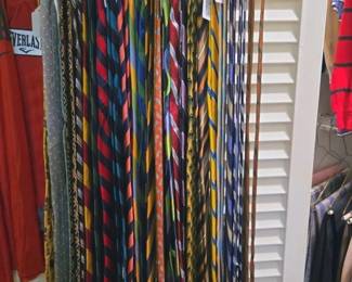 Beautiful selection of designer silk ties Joseph Bank and more
