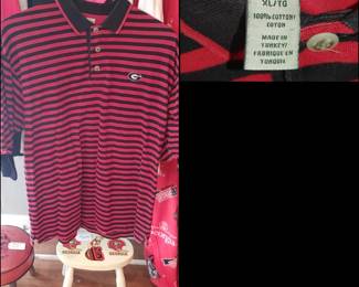 Cutter & Buck the Georgia Bulldog polo shirt XL tall