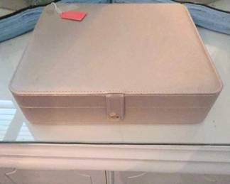 Pink jewelry box