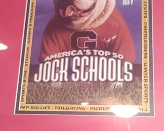 framed cover of a Sports Illustrated magazine from April 28, 1997