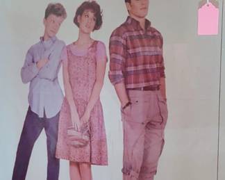 The original 1984 promotional one-sheet poster for the John Hughes teen comedy Sixteen Candles, featuring Molly Ringwald.