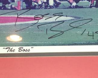 Boss Bailey Autographed/Signed Georgia Bulldogs the boss picture