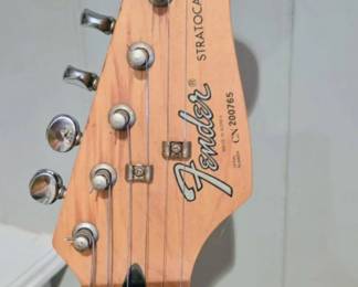 Fender Stratocaster neck is from a "Squier Series" model produced in Korea