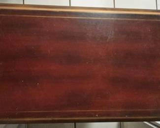 Top of wine rack