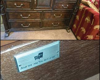 Beautiful bedroom suite by American Signature Furniture