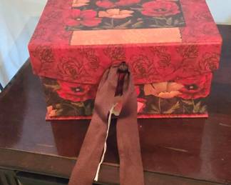 Pretty storage boxes