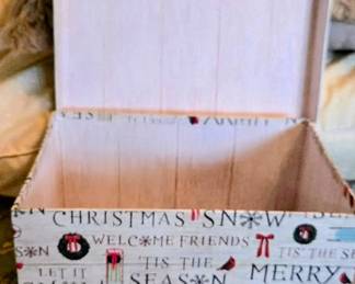 Christmas storage box