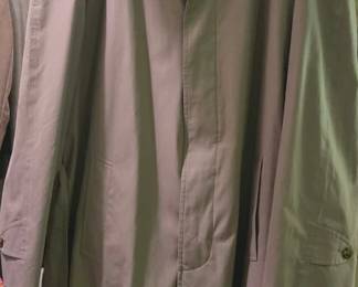 Joseph A Bank trench coat with belt