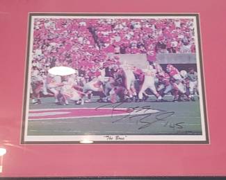 Boss Bailey Autographed/Signed Georgia Bulldogs the boss picture