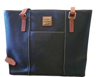 Dooney & Bourke Lexington Blue Pebbled Leather Tote Shoulder Bag NWOT