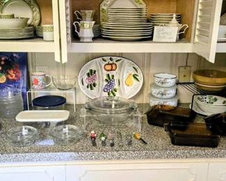 Lots of goodies in the kitchen