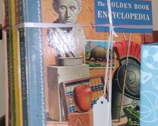 Vintage Golden Book Encyclopedia set