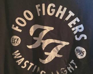 Foo Fighters 2011 concert tour t shirt wasting the light