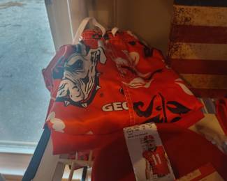 University of Georgia silk shorts