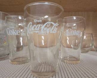 Coca cola glasses