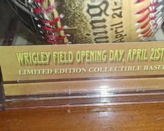 Wrigley Field opening day April 21st 1926 collectible baseball
