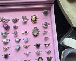 Sterling silver rings