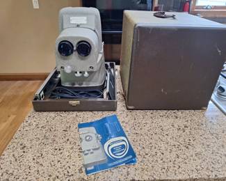 Vintage Bell  Howell Stereo Vivid Tor Projector with Case  Manual