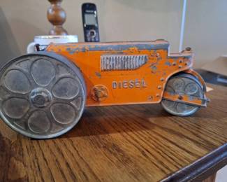 006 Vintage DieCast Diesel Road Roller Toy