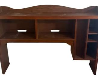 Cherry Wood Tone Storage Hutch