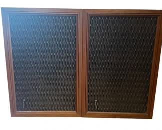 Pair of Vintage Kenwood Speakers UNTESTED