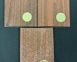 Collection Of 3 United States Eisenhower Proof Dollars