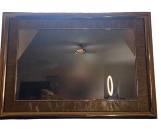 Vintage Hollywood Regency Large Wall Mirror
