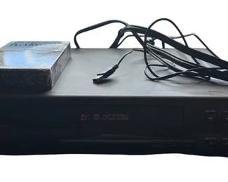 Vintage GE 4Head HiFi Stereo VCR Player  Sealed PGA Tour VHS Tape