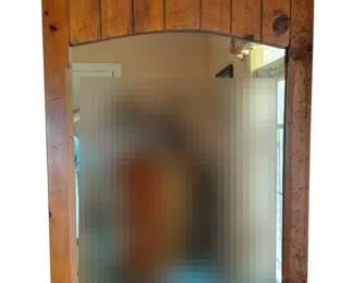 Rustic Wooden Wall Hanging Young Hinkle Mirror