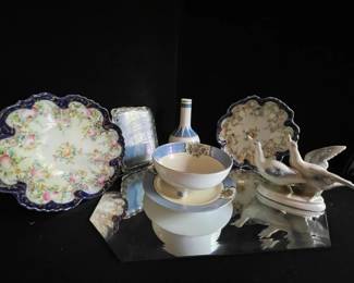 Noritake Hand Painted China Plus Other Decorative Items