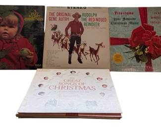Collection of Miscellaneous Christmas Vinyls