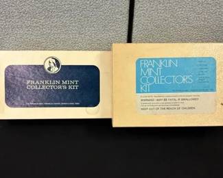 2 Franklin Mint Collectors Kits