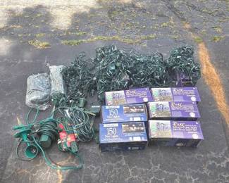 Collection Of MultiFunction NetStyle Christmas Lights 4x6 And Cords